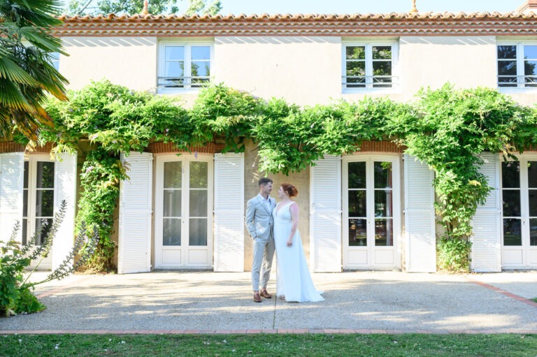 photographe de mariage-seance couple des mariés-domaine-mariage-nantes